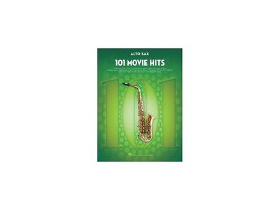 Hal Leonard 101 Movie Hits for Alto Saxophone