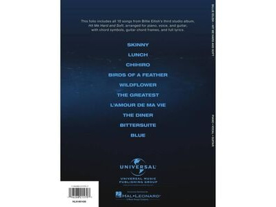 Hal Leonard Billie Eilish - Hit Me Hard And Soft (PVG) click to zoom image