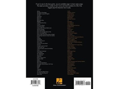 Hal Leonard First 50 Pop Songs You Should Play On Bass click to zoom image