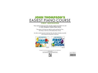 Hal Leonard John Thompsons Easiest Piano Course: First Beethoven click to zoom image
