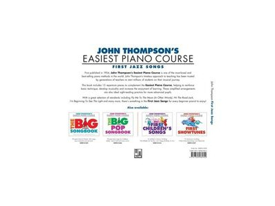 Hal Leonard John Thompsons Easiest Piano Course: First Jazz Songs click to zoom image