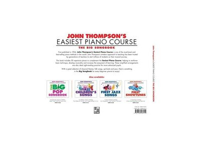Hal Leonard John Thompsons Easiest Piano Course: The Big Songbook click to zoom image
