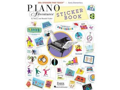 Hal Leonard Piano Adventures Sticker Book