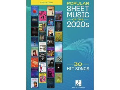 Hal Leonard Popular Sheet Music of the 2020's 30 Hit Songs click to zoom image