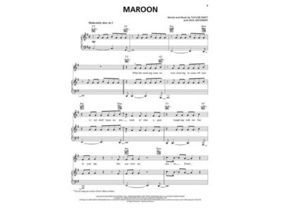 Hal Leonard Taylor Swift - Midnights (3AM Edition) PVG click to zoom image