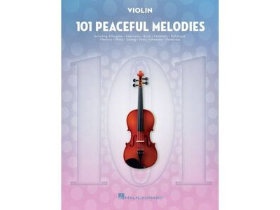 Hal Leonard 101 Peaceful Melodies for Violin 