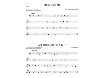 Hal Leonard 101 Peaceful Melodies for Violin click to zoom image
