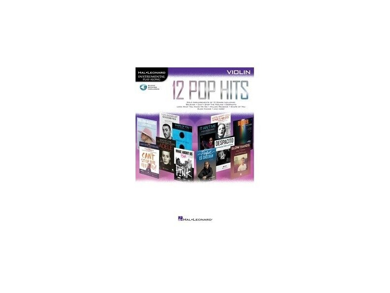 Hal Leonard 12 Pop Hits - Violin click to zoom image