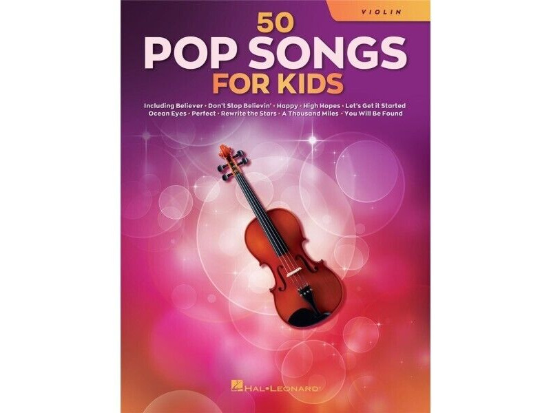 Hal Leonard 50 Pop songs for kids Violin click to zoom image