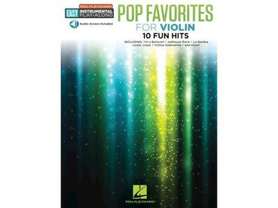 Hal Leonard POP FAVORITES - 10 FUN HITS (Violin)