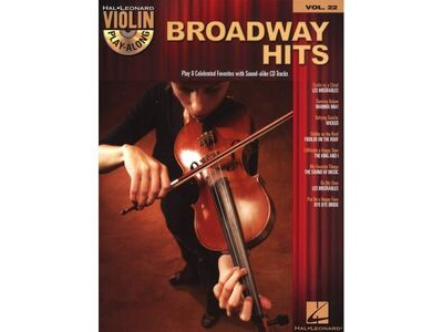 Hal Leonard Violin Play-Along Volume 22: Broadway Hits 