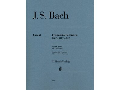 Henle Bach - French Suites BWV812-817 (Without Fingerings)