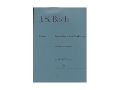 Henle Bach - Inventions And Sinfonias