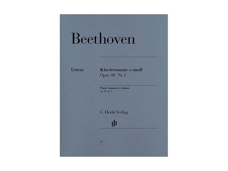 Henle Beethoven - Piano Sonata No. 5 in C minor Op.10 No.1 click to zoom image