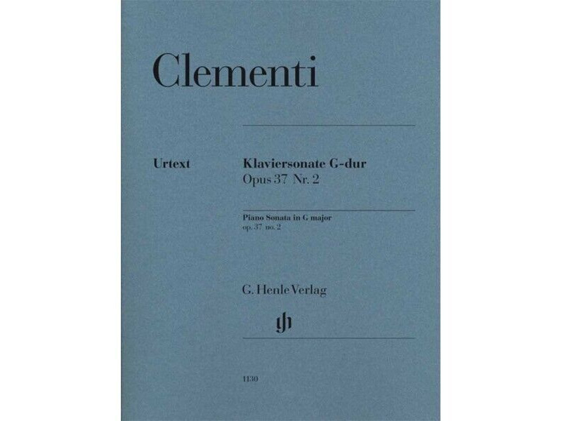 Henle Clementi - Piano Sonata in G major Opus 37 No. 2 click to zoom image