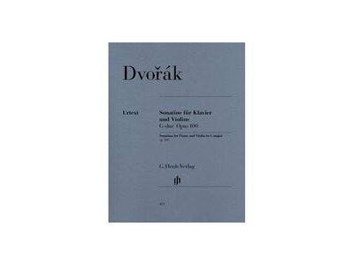 Henle Dvor&aacute;k : Sonatina For Piano And Violin In G Op.100 