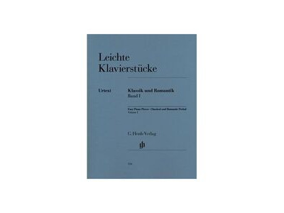 Henle Leichte Klavierst&uuml;cke - Easy Piano Pieces - Classical and Romantic Period - I