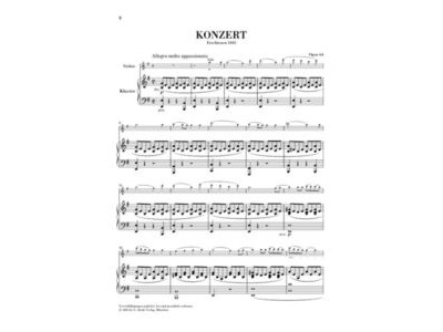 Henle Mendelssohn: Violin Concerto In E Minor Op.64 (With Piano Reduction) click to zoom image
