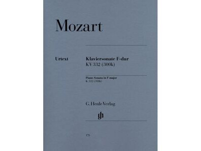 Henle Mozart Piano Sonata No. 12 in F major k332 (Henle) 