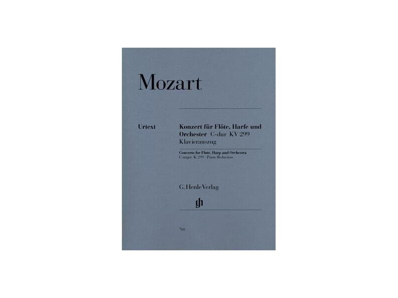 Henle Mozart: Concerto For Flute, Harp And Orchestra in C Major (KV 299) click to zoom image