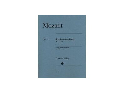 Henle Piano Sonata in F major K. 280