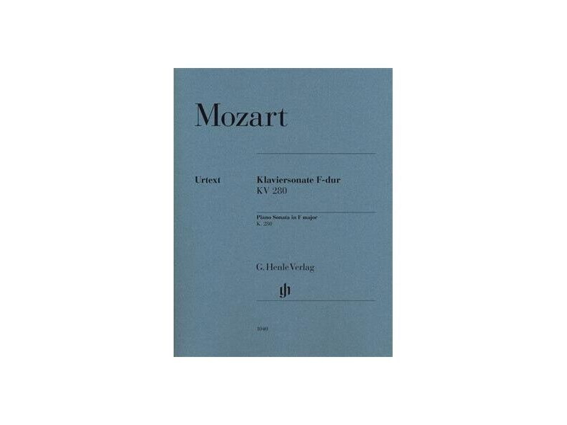 Henle Piano Sonata in F major K. 280 click to zoom image