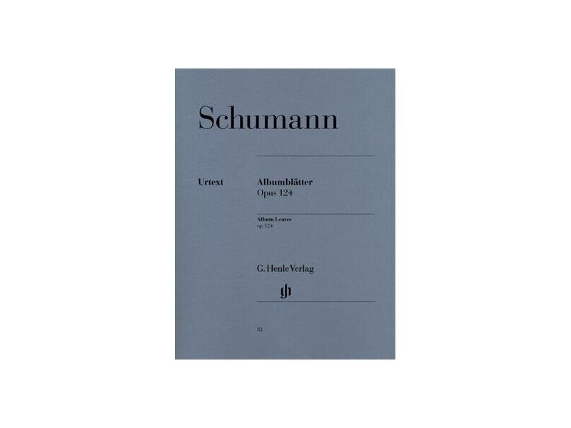 Henle Schumann : Album Leaves / Albumblatter Op.124 click to zoom image