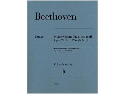 Henle Beethoven Sonata No.14 Op.27 In C Sharp Minor 'Moonlight' 