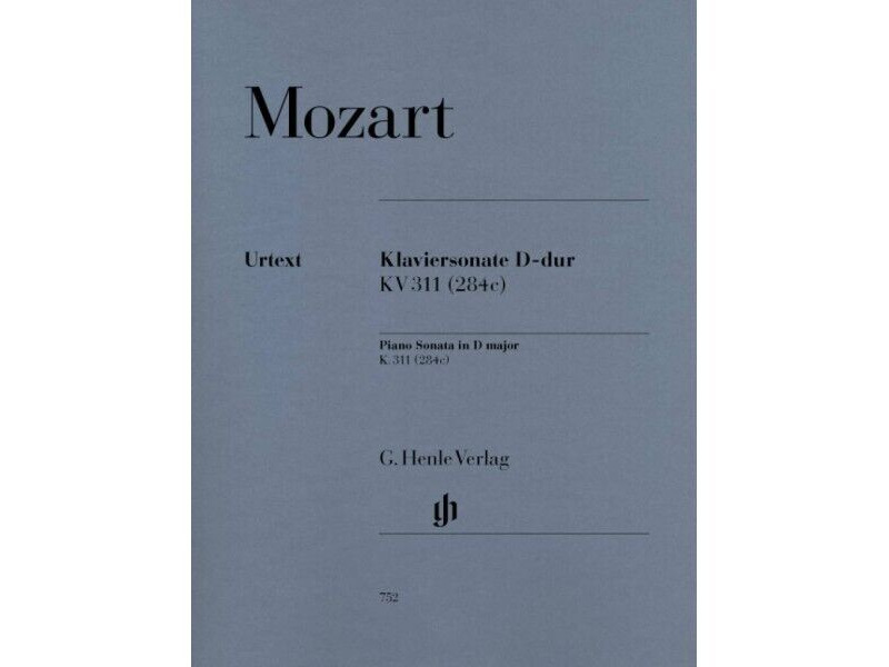 Henle Mozart: Piano Sonata in D Major (KV. 311) click to zoom image