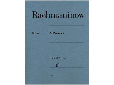 Henle Rachmaninoff - 24 Preludes 