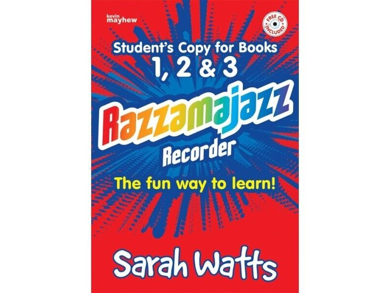 Kevin Mayhew Razzamajazz Recorder Students Copy 1 2 & 3 click to zoom image
