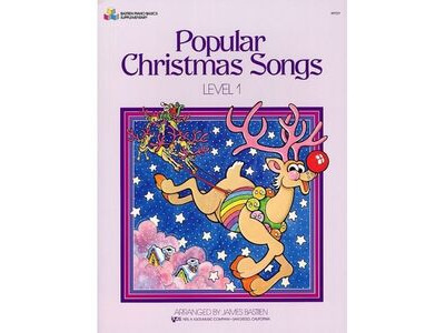 Kjos Music Popular Christmas Songs Level 1 Piano