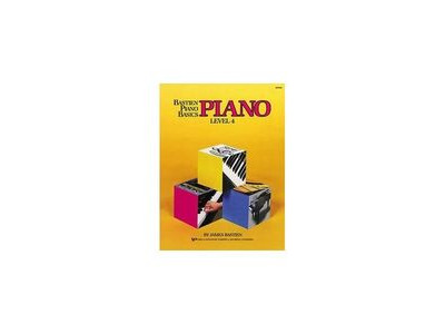 Kjos Music Bastien Piano Basics Piano Level 4 WP204 