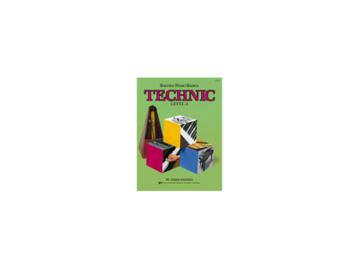 Kjos Music Bastien Piano Basics Technic Level 3 WP218