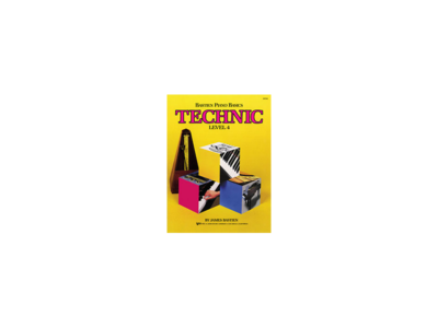 Kjos Music Bastien Piano Basics Technic Level 4 WP219 