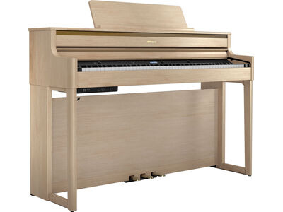 Roland HP704 Digital Piano Light Oak click to zoom image
