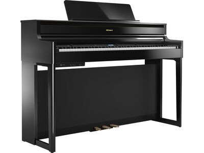 Roland HP704 Digital Piano Polished Ebony click to zoom image