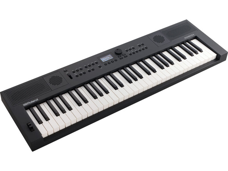 Roland GO:KEYS 5 Keyboard Graphite - Music Creation Keyboard 61 Key click to zoom image