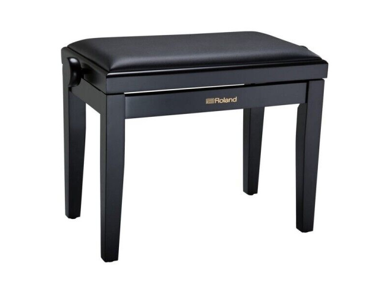 Roland RPB 200 Polished Ebony Black Piano Bench click to zoom image