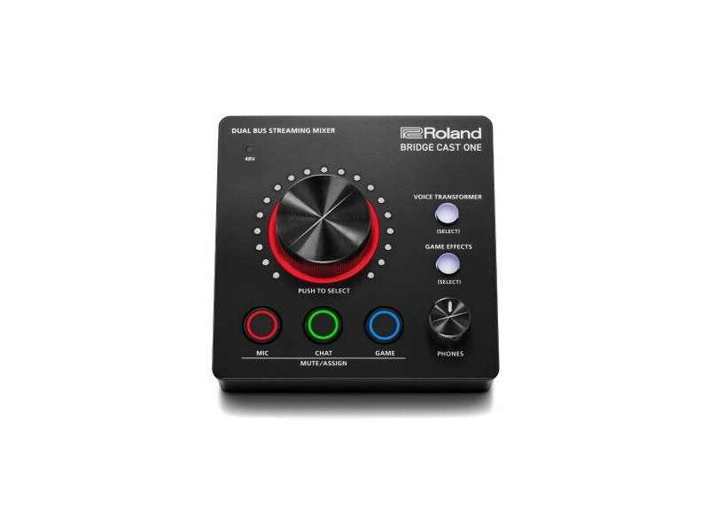 Roland Bridge Cast One BRCONE Compact Dual Bus Streaming Mixer click to zoom image