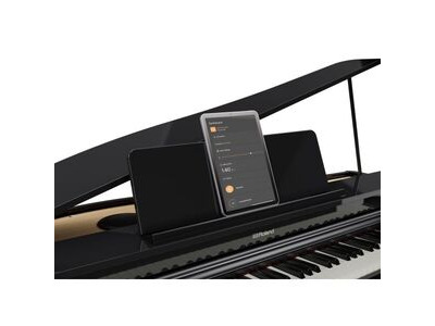 Roland GP-3 Slimline Baby Grand Piano Polished Ebony click to zoom image