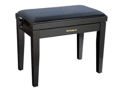 Roland Satin Black Adjustable Piano Bench