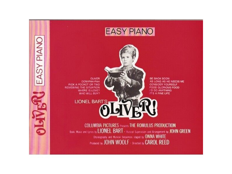 Lakeview Music Oliver! (Easy Piano) click to zoom image