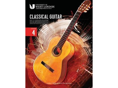 LCM Classical Guitar Handbook Grade 4 From 2022