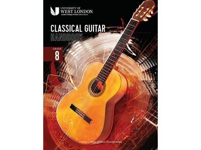 LCM Classical Guitar Handbook Grade 8 From 2022