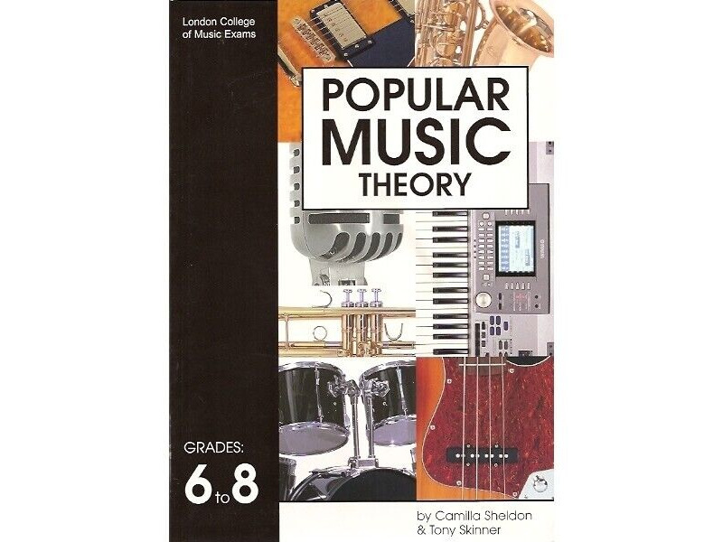LCM Popular Music Theory Grade 6-8 click to zoom image