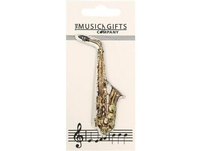 Music Gifts Company Fridge Magnet - Saxophone 