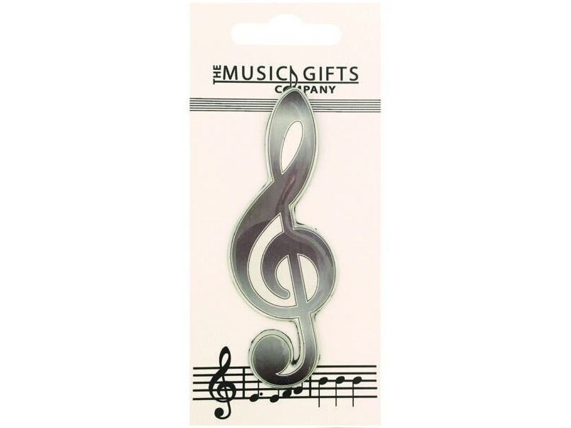 Music Gifts Company Fridge Magnet - Treble Clef click to zoom image
