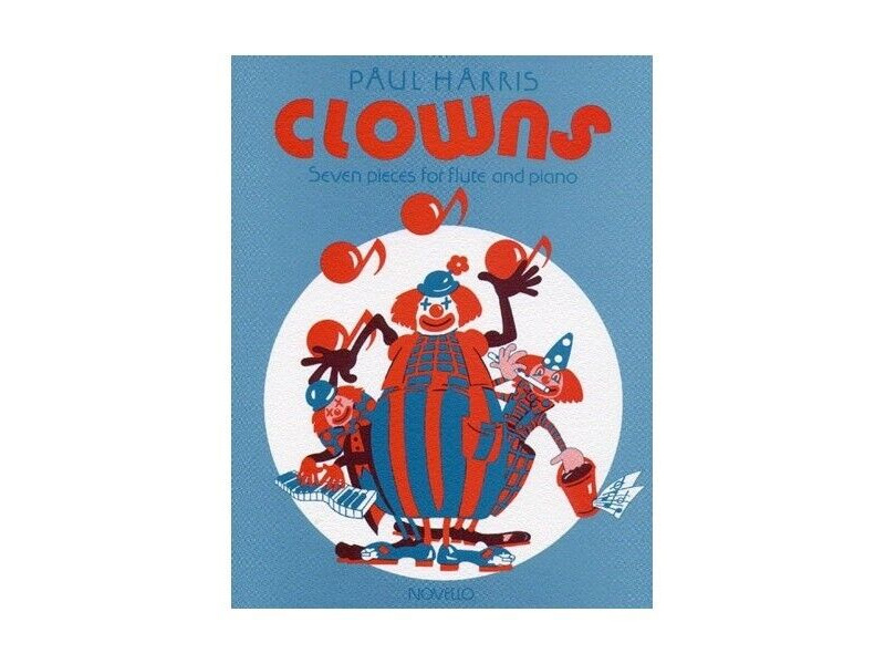 Novello Clowns Seven Pieces for Flute and Piano click to zoom image