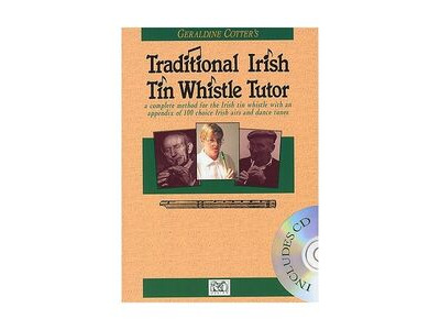 Ossian Geraldine Cotters Traditional Irish Tin Whistle Tutor (BK & CD) 